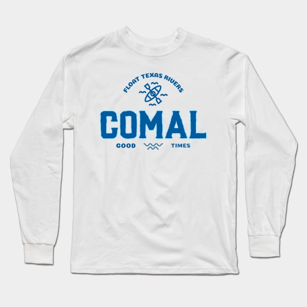 COMAL RIVER T-SHIRT Long Sleeve T-Shirt by Cult Classics